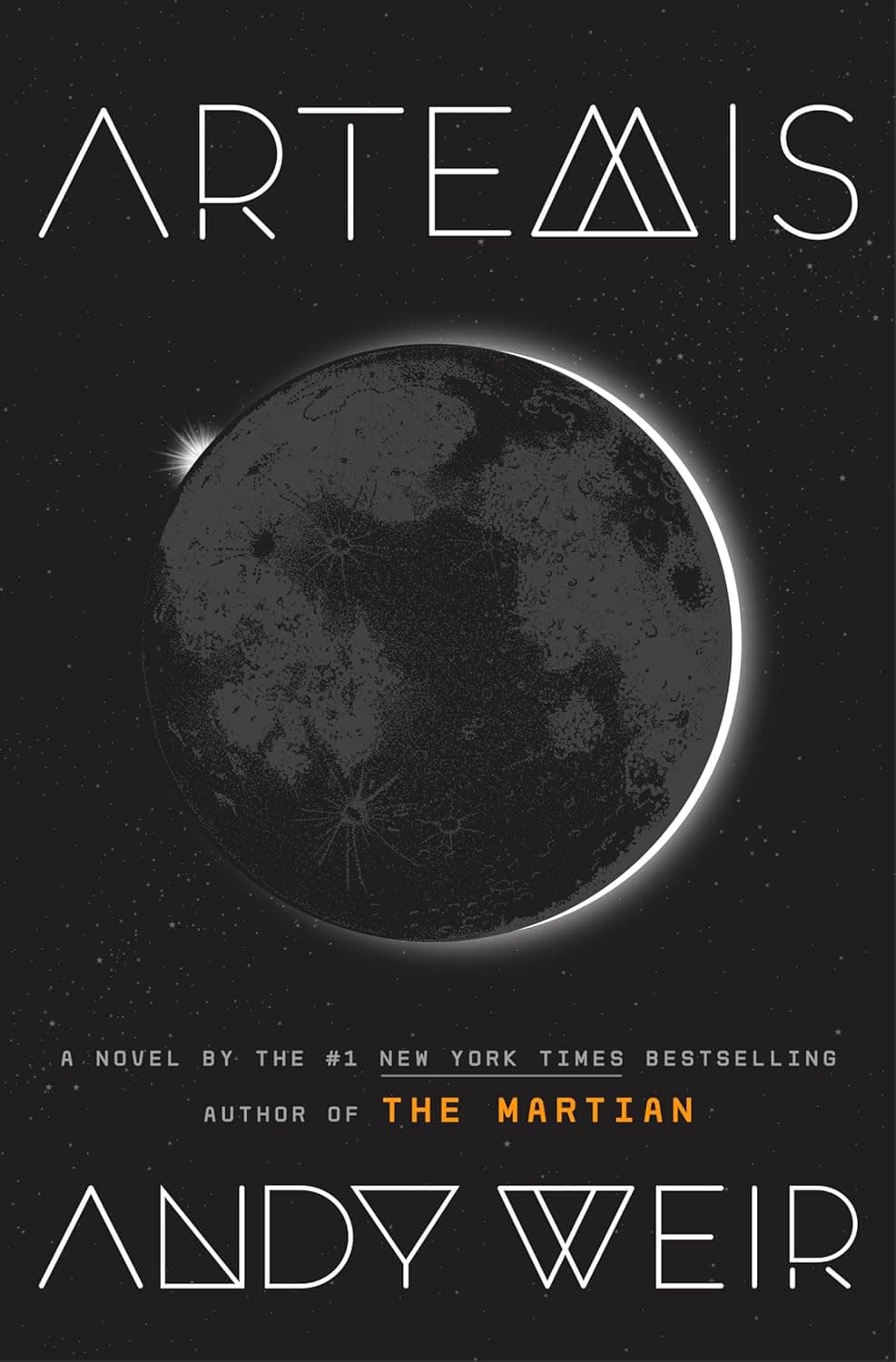 Book cover of Artemis by Andy Weir